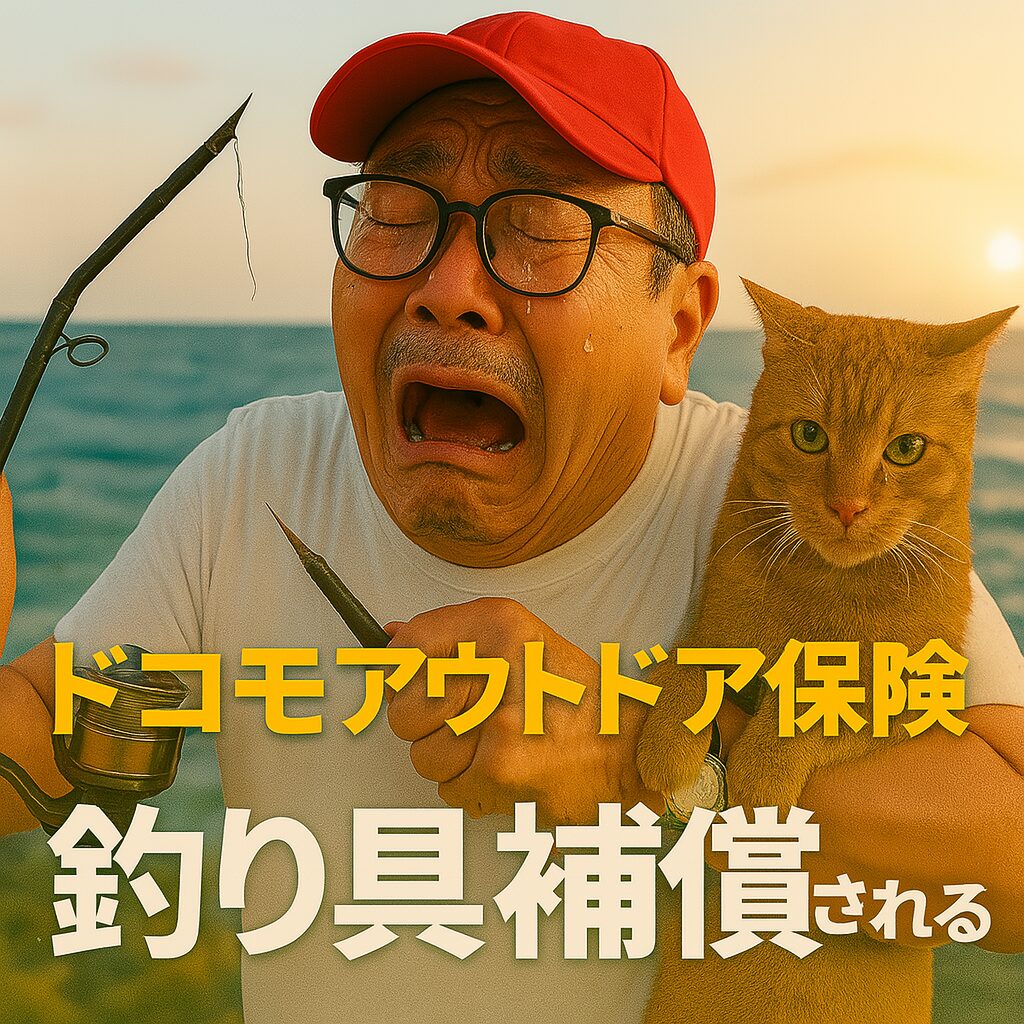 知らなきゃ損!ドコモの「アウトドア保険」で釣具はどこまで補償?ロッド破損に備える方法